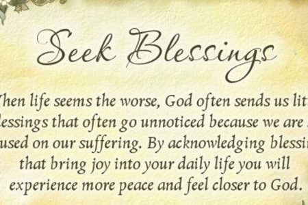 Seek Blessing