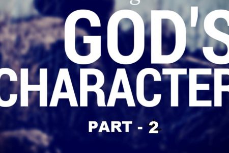 Character of God-Part 2