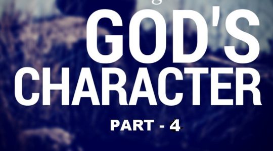 Character of God-Part 4
