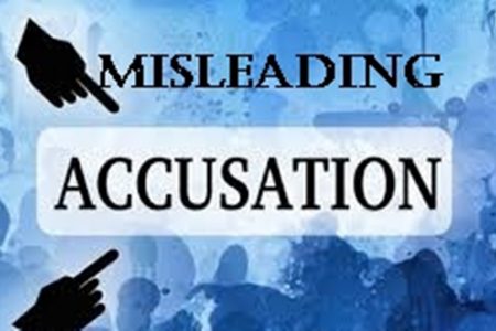 Misleading Accusation