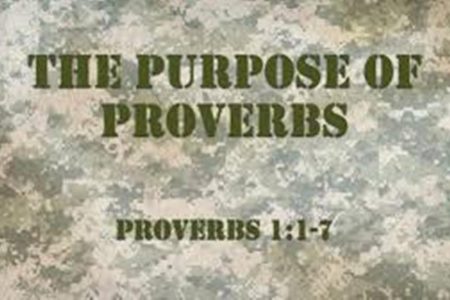 Purposes of Proverbs