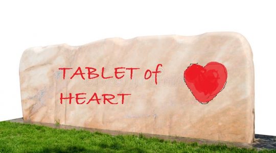 Tablet of Heart