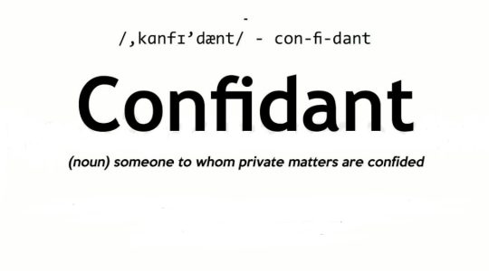 Confidant