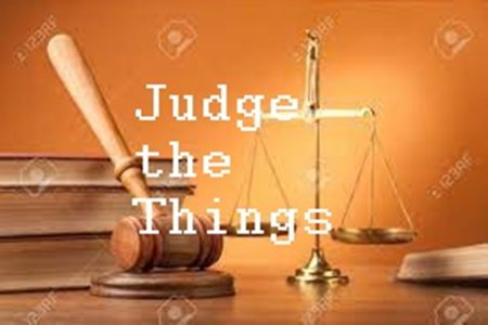Judge the Things