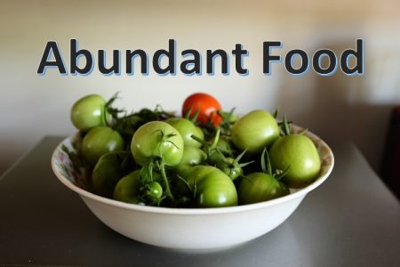 Abundant Food