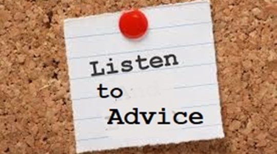 Listen to Advice