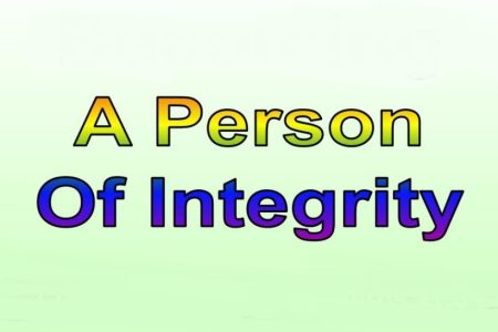 Person of Integrity