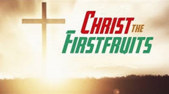 Christ the Firstfruits