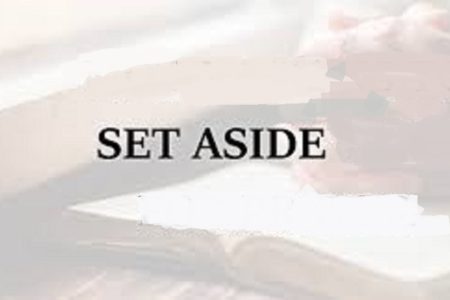 Set Aside