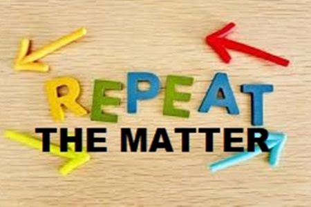 Repeat the Matter