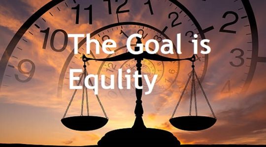 The Goal is Equality