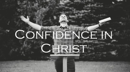 Confidence in Christ